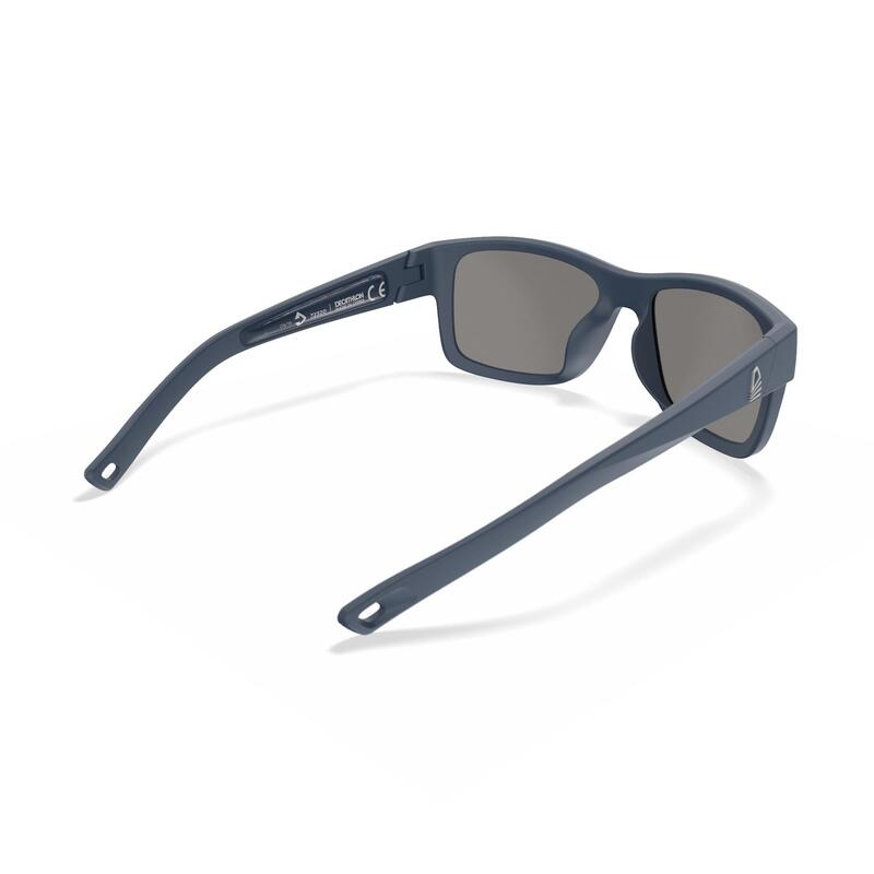 Sonnenbrille Sportbrille Sailing 100 polarisierend schwimmfähig Gr. S blau