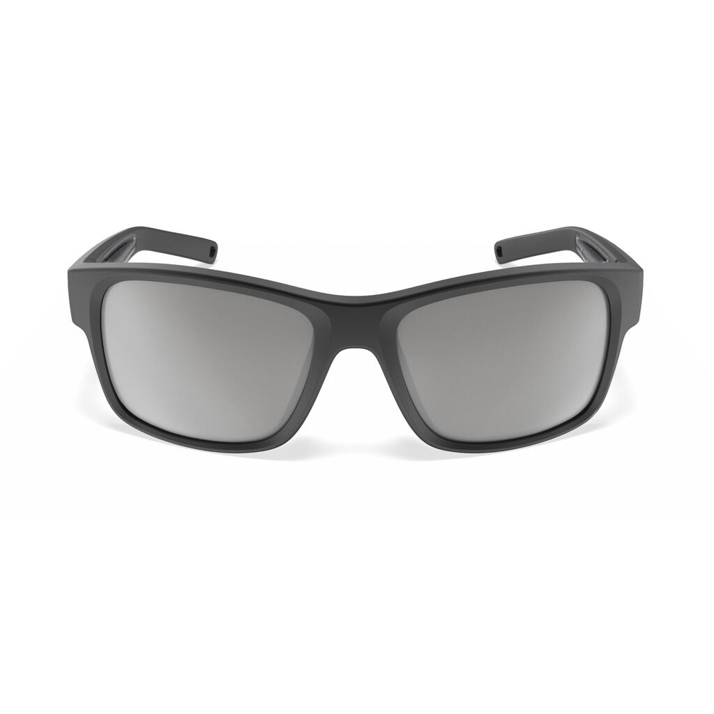 Sonnenbrille Segeln 100 schwimmfähig polarisierend Kat.3 Gr. M weiss