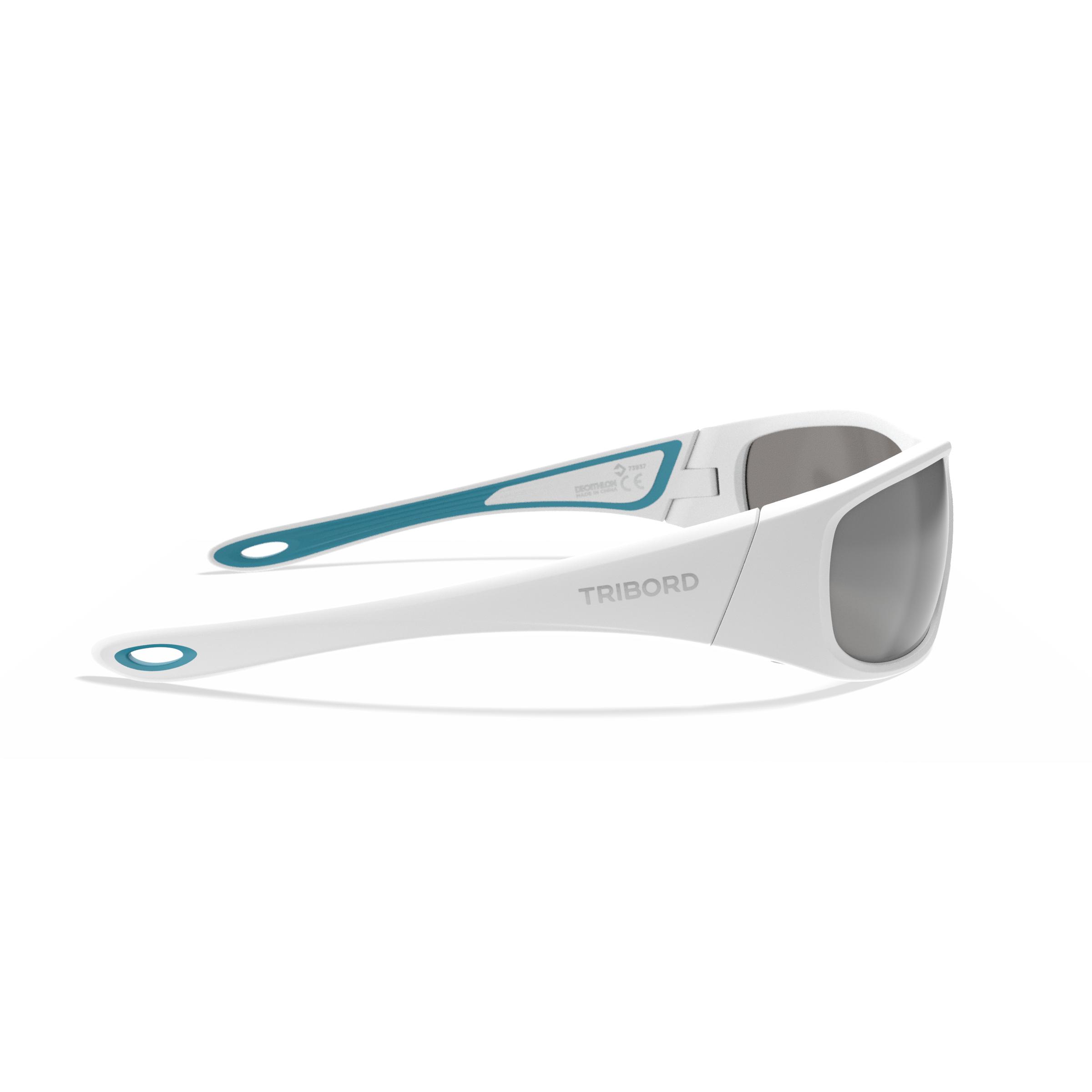 Adult Sailing Floating Polarised Sunglasses 900 Category 3 - White 2/5