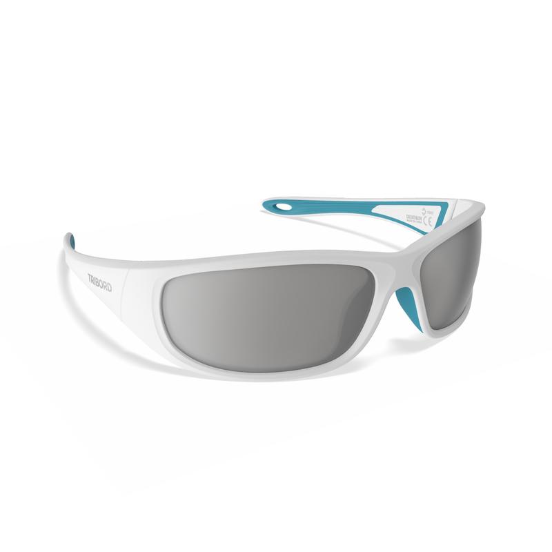 Lunettes de soleil polarisées flottantes voile adulte 900 blanc catégorie 3