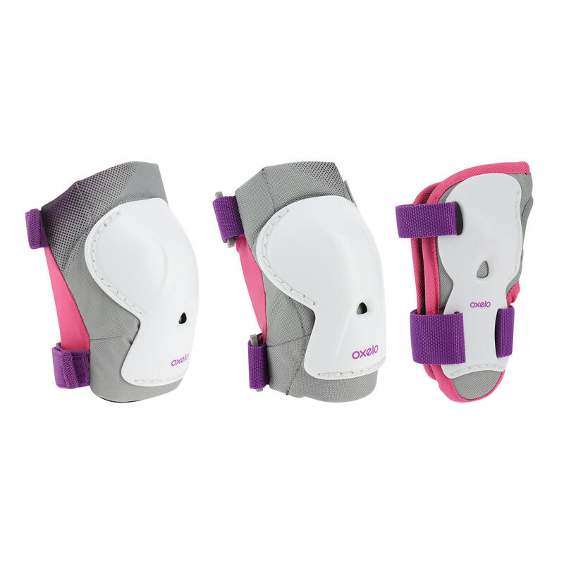 Çocuk Paten / Kaykay /Scooter 3x2 Destek Seti - PLAY - Mavi 