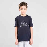Kids' Basketball T-Shirt / Jersey TS500 - Navy