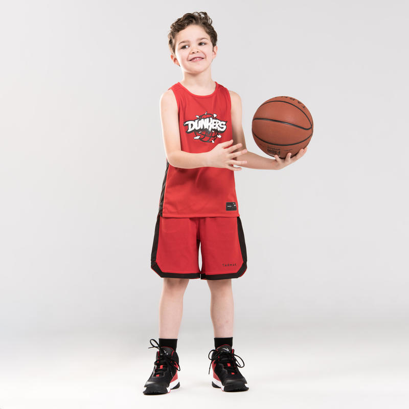 SH500R Intermediate Reversible Basketball Shorts - Kids - Decathlon