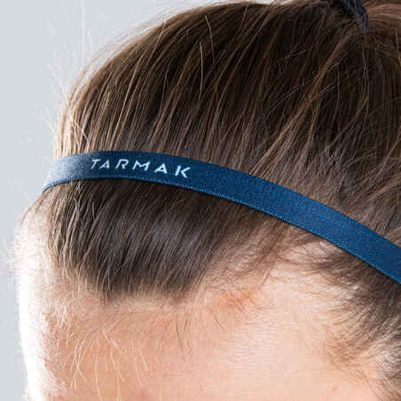 Haarbänder Set Basketball Damen schwarz/marineblau