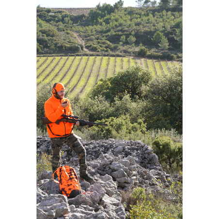 Jagd-Fleecepullover orange 300