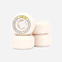 52 mm 99A Conical Skateboard Wheels 4-Pack - Ivory