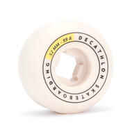 52 mm 99A Conical Skateboard Wheels 4-Pack - Ivory