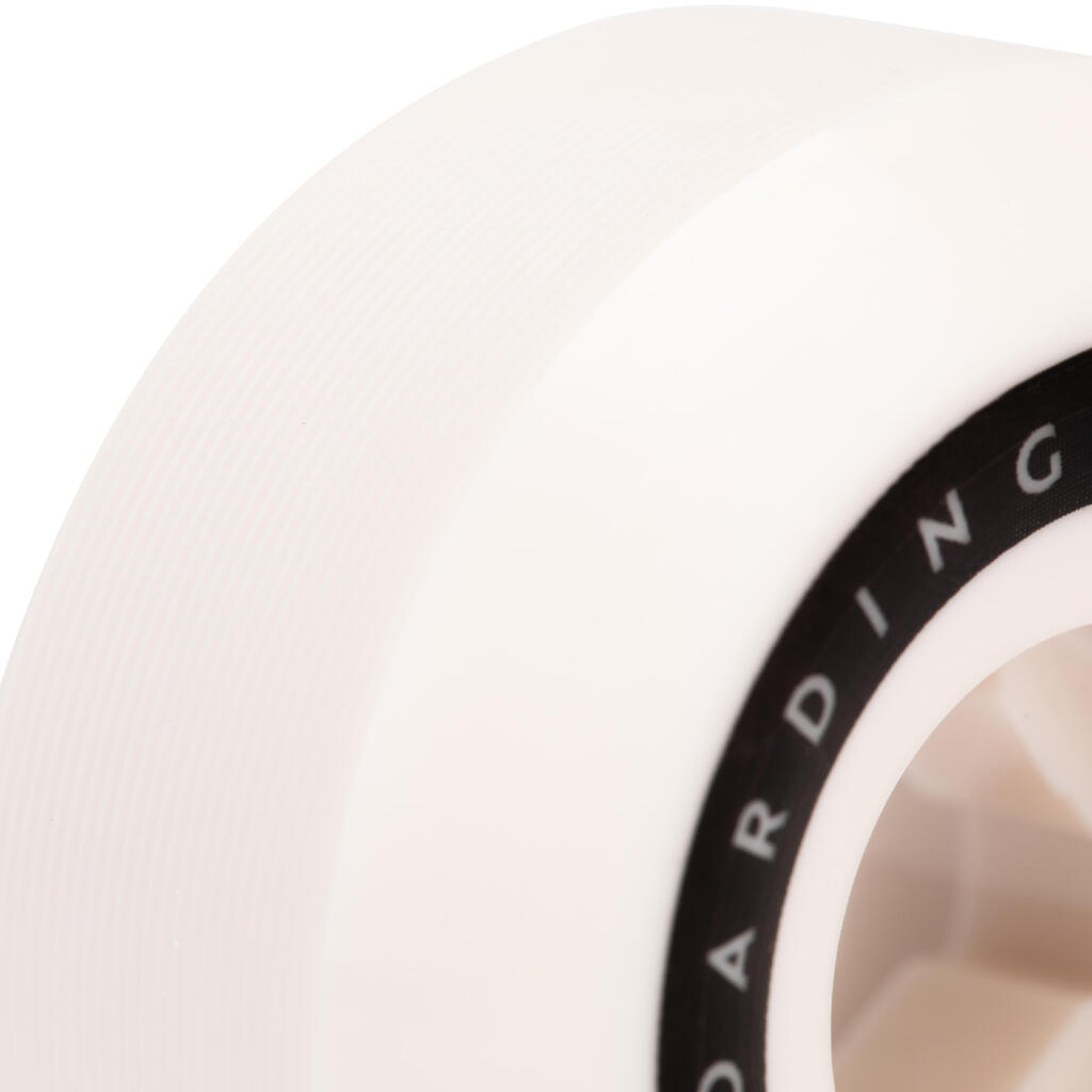 52 mm 101A Conical Skateboard Wheels 4-Pack - Ivory