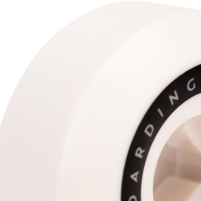 Skateboardrollen 54 mm 101A konisch 4er-Set elfenbein