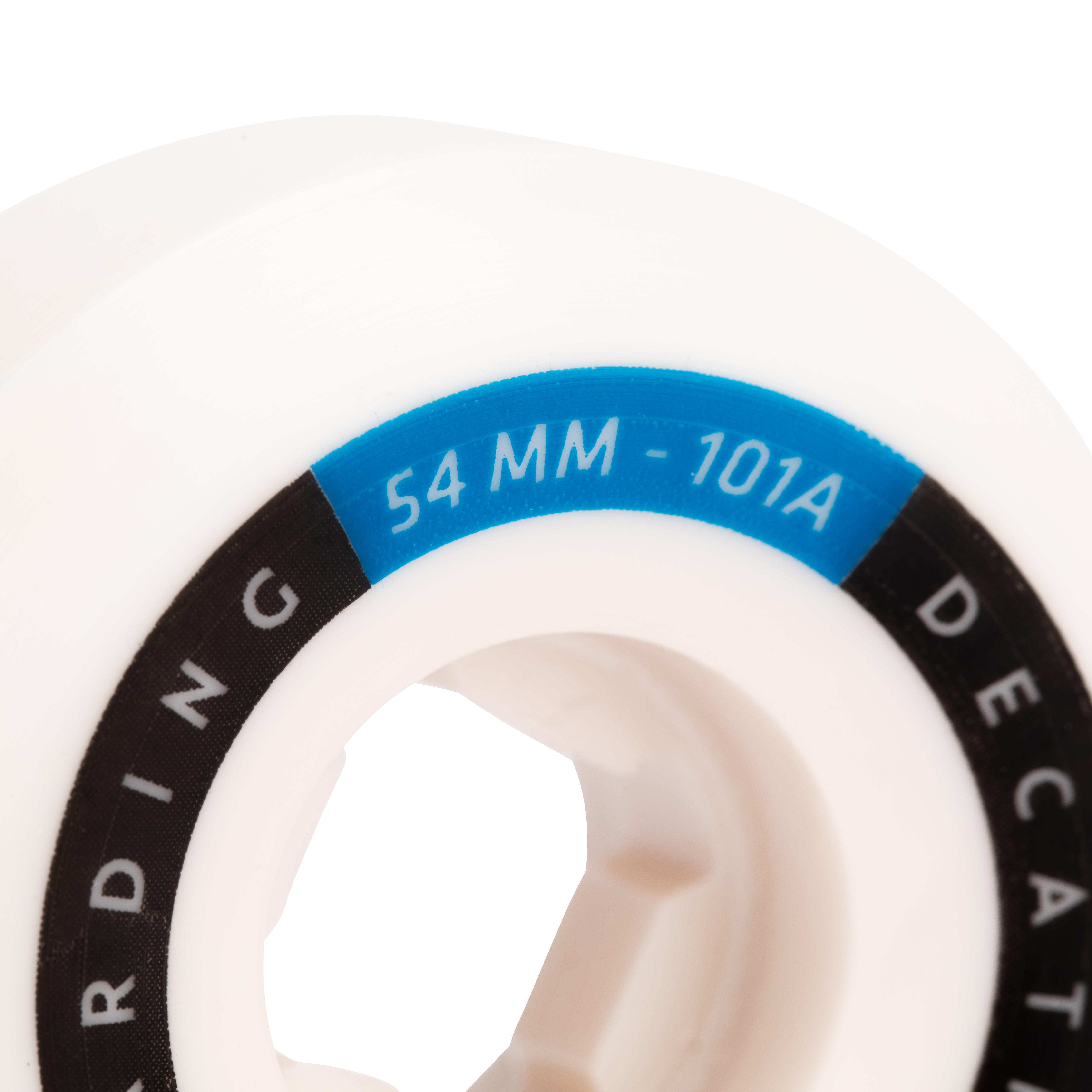 oxelo(オクセロ) スケートボード用ホイール 54mm 4個セット 101A Conical