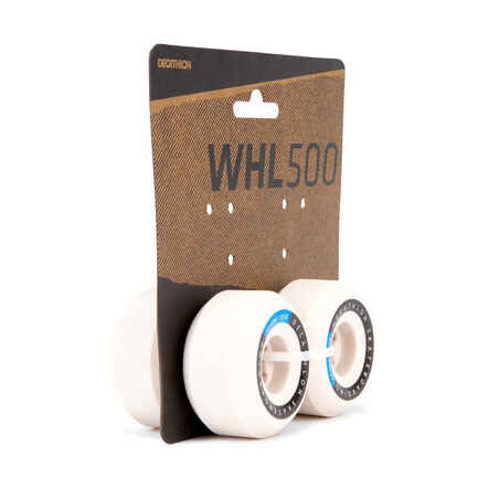 54 mm 101A Conical Skateboard Wheels 4-Pack - Ivory