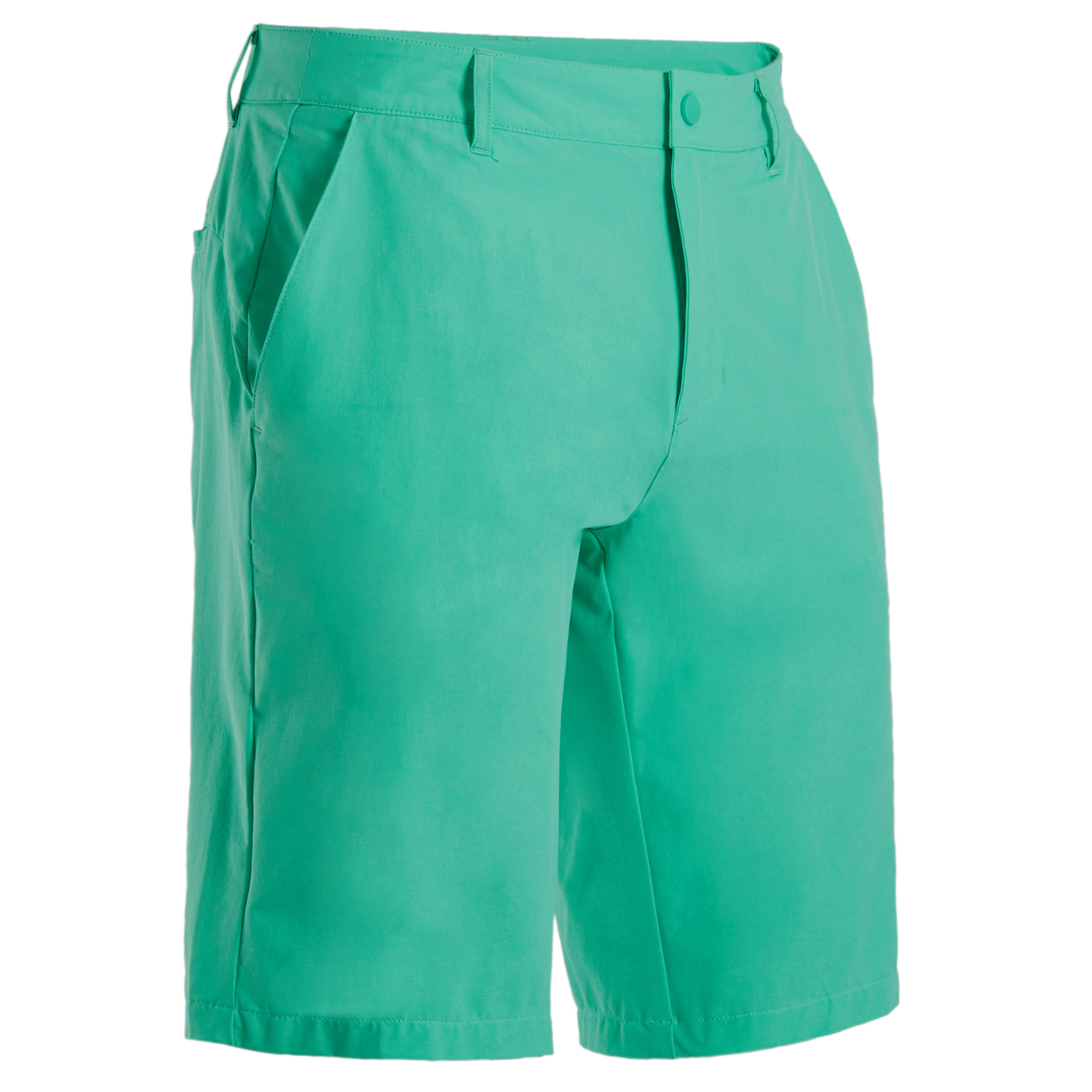 Men's golf shorts WW500 green 7/7