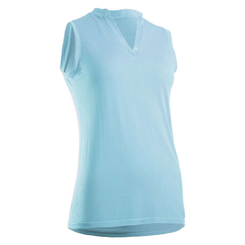 INESIS Women's Ultralight Sleeveless Golf Polo Shirt