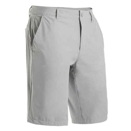 Pantaloneta de golf ultralight para Hombre - Inesis gris