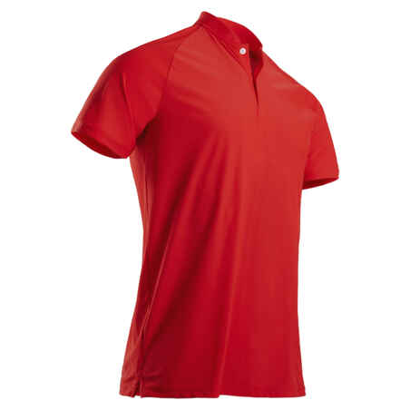 Rdeča moška polo majica s kratkimi rokavi za golf WW900