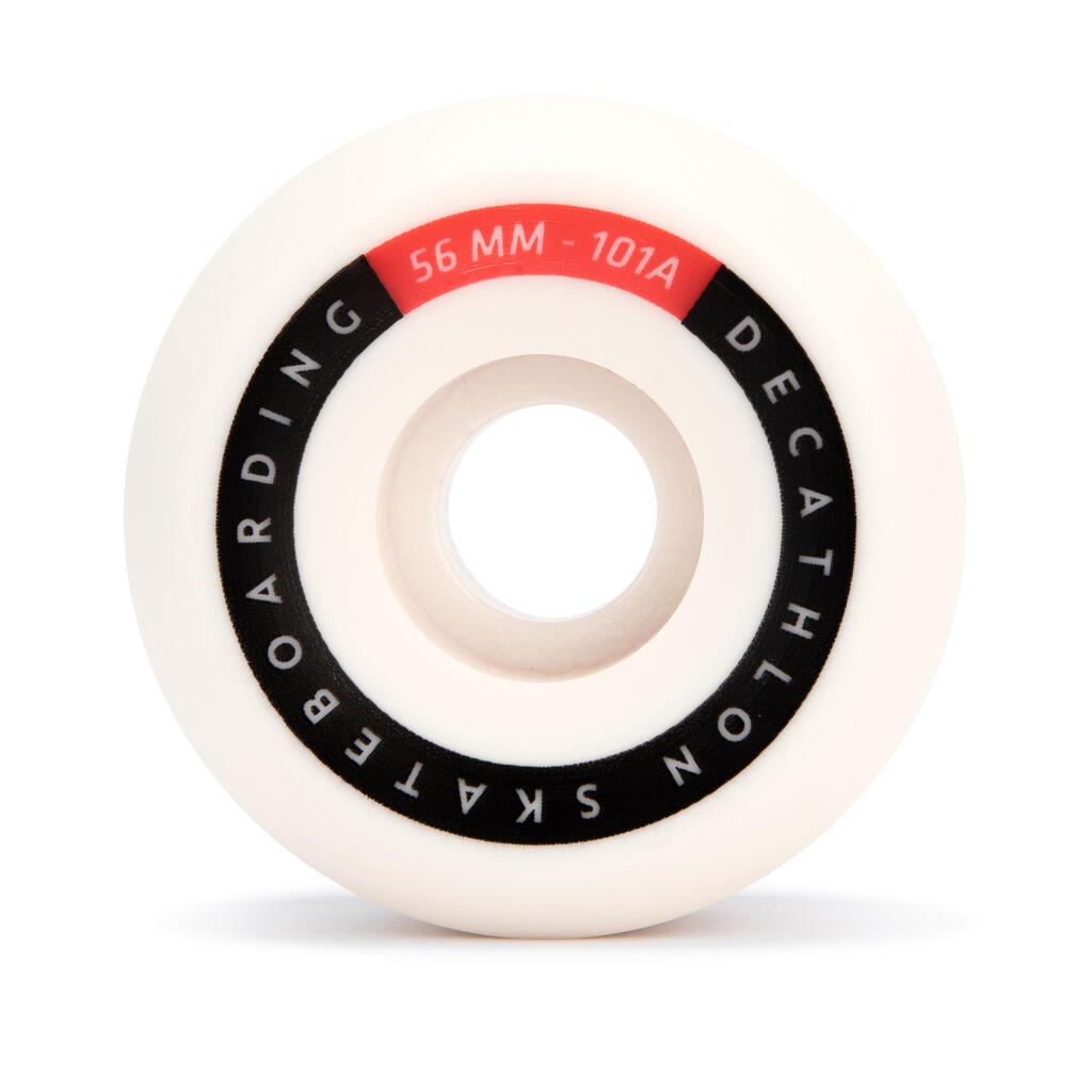 Beli točkovi za skejtbord (56 mm, 101 A, 4 komada)