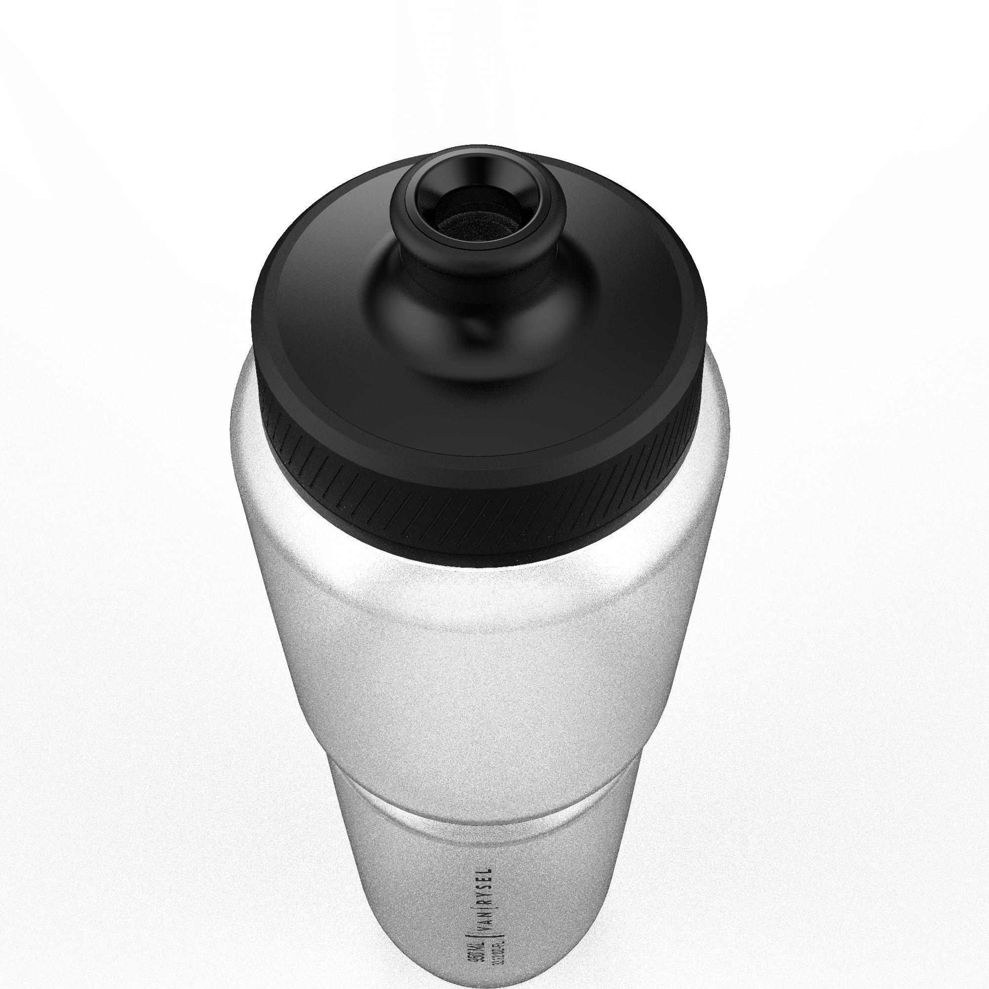 Bidón de ciclismo XL de 950 ml transparente CN FastFlow 2/3
