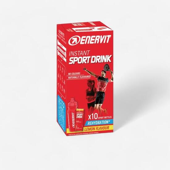 Bevanda energetica ipotonica Istant Drink Enervit Limone 10 buste da 16g