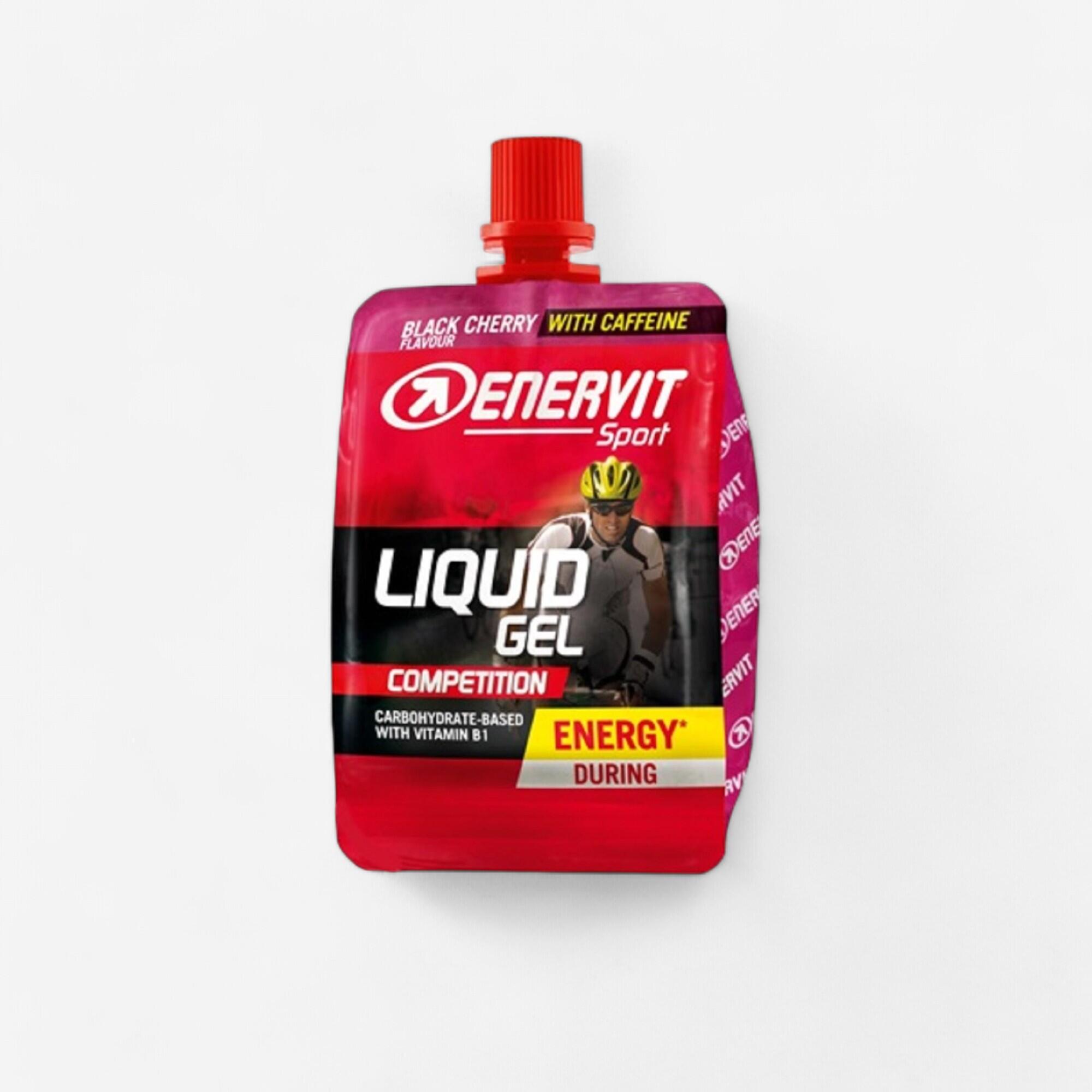 Decathlon | Gel Energetico Enervit Liquid Gel Competition con caffeina Amarena 60ml |  Enervit