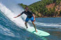 Boardshorts Surfen Standard 900 Trash blau