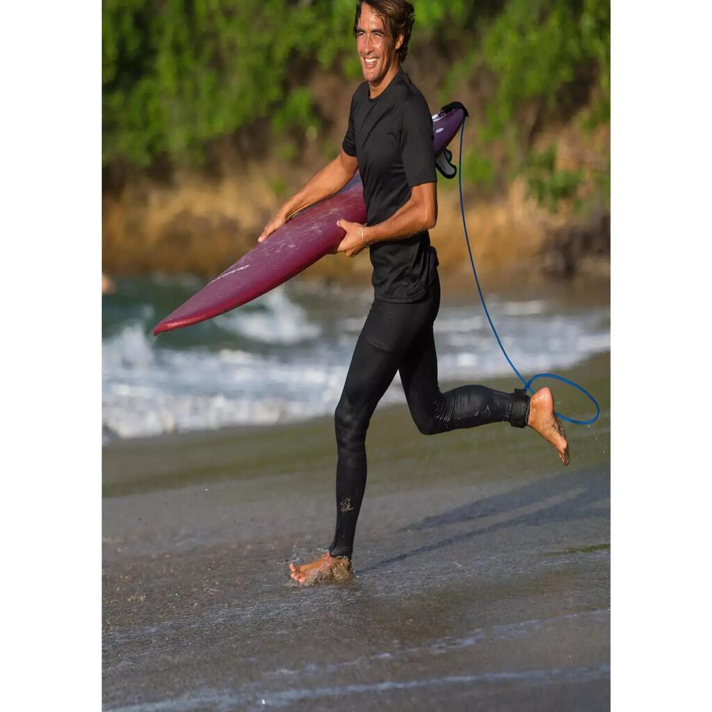 Pánske legíny 100 s UV ochranou Eco na surfovanie šedé
