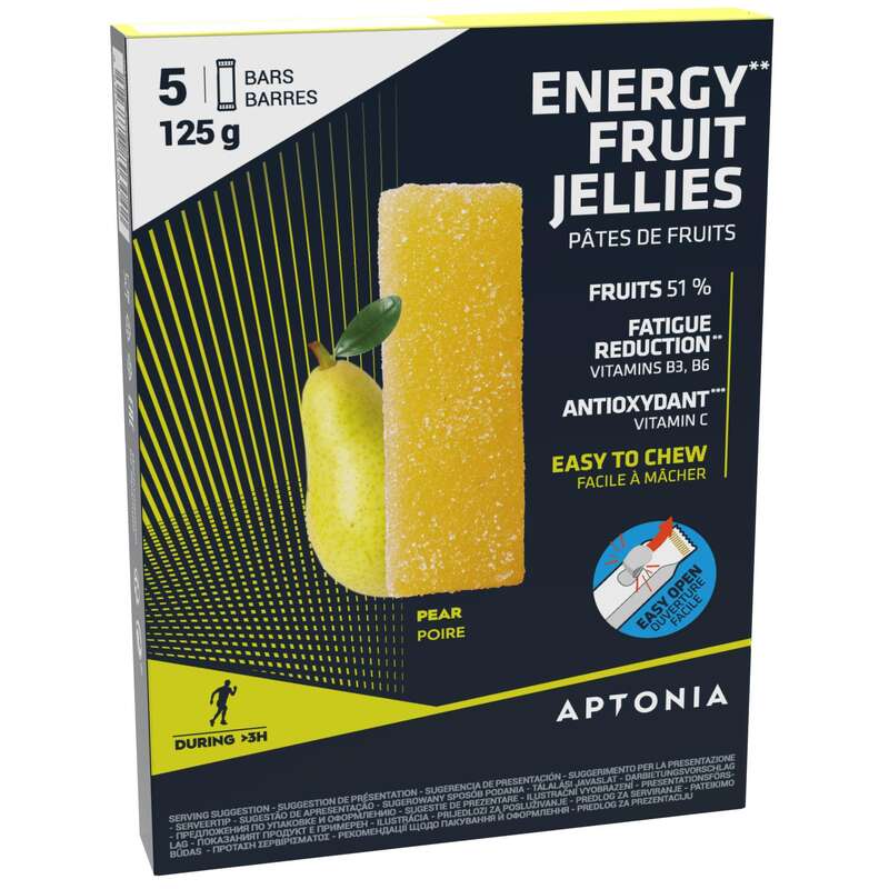Pasta De Fruta Energy Fruit Jellies Pera 5 X 25 G Aptonia A Venda Na Decathlon Pt