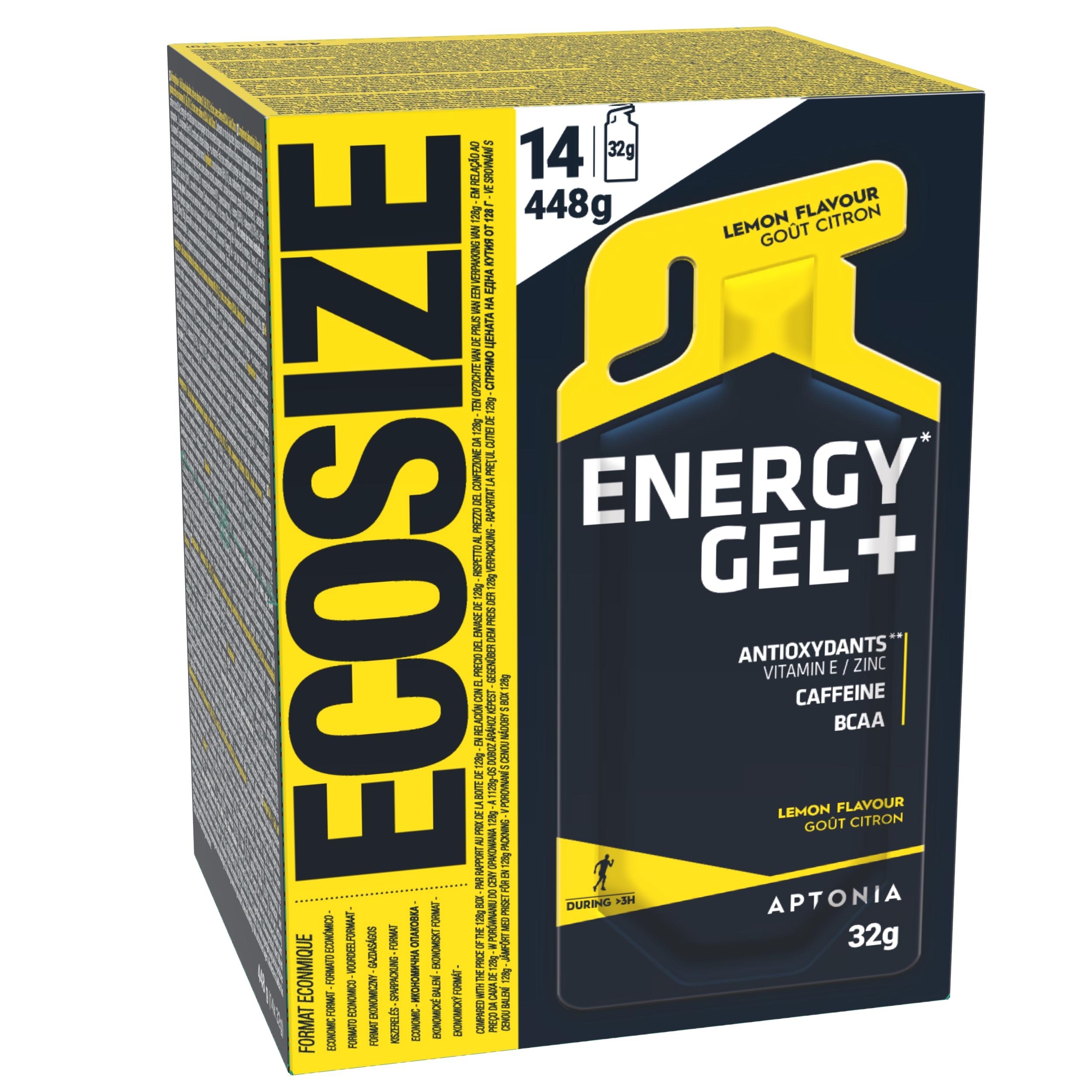 ECOSIZE LONG DISTANCE ENERGY GEL LEMON 14X32GR 2/7