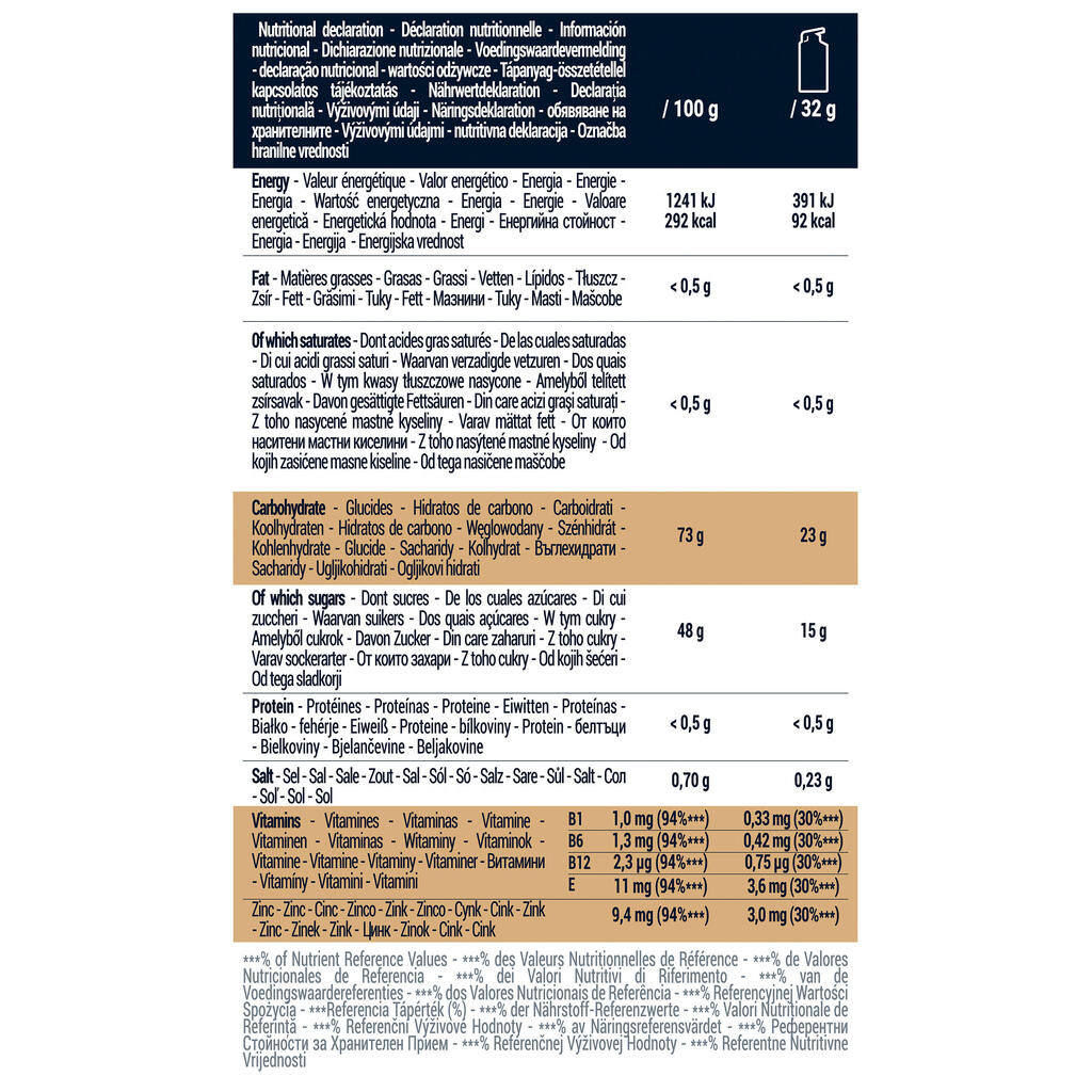 Energy Gel SD Apfel 4 × 32 g