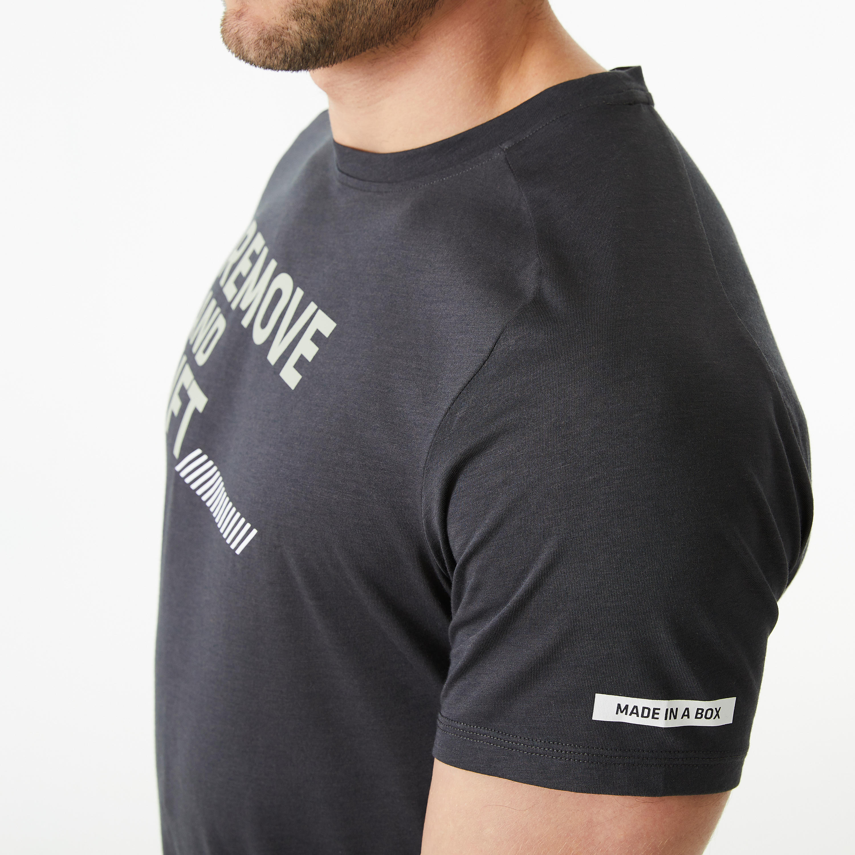Men's Cross Training T-Shirt - Grey 3/13