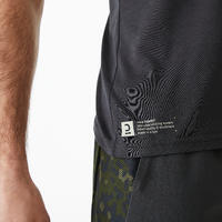 חולצת טי לאימוני קרוספיט לגברים - אפור