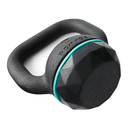 Kettlebell Cast Iron dengan Rubber Base - 6 kg