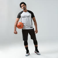 Men's Base Layer Capri Basketball Leggings - Black