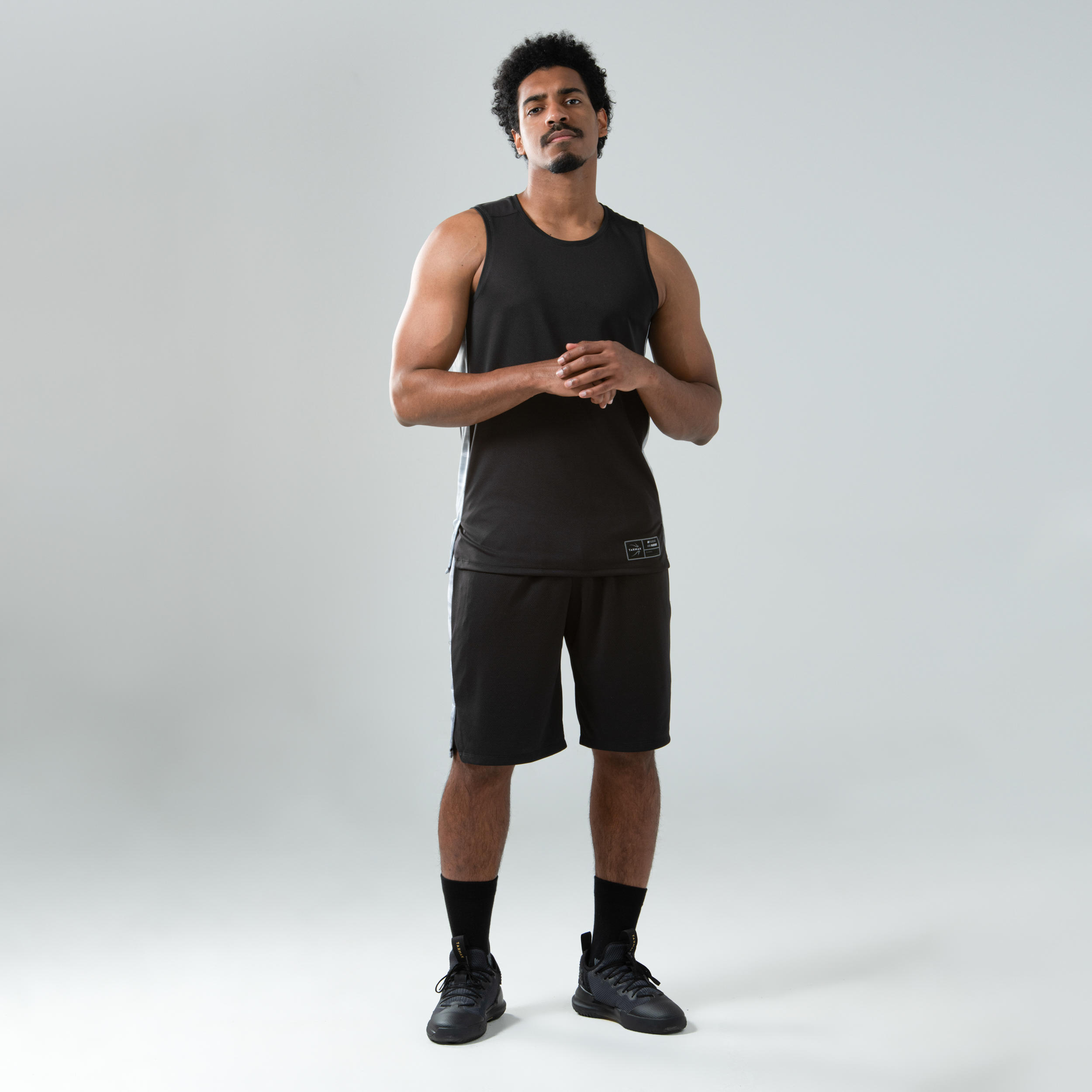 Men's Basketball Shorts SH500 - Black