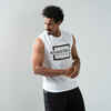 Men's/Women's Sleeveless Basketball Jersey S500 - White