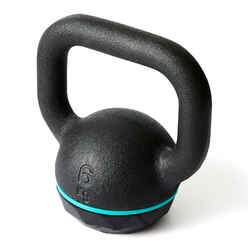 Kettlebell 6kg από χυτοσίδηρο & βάση από καουτσούκ