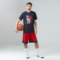 Men's Basketball T-Shirt / Jersey TS500 - Navy Assists Maker