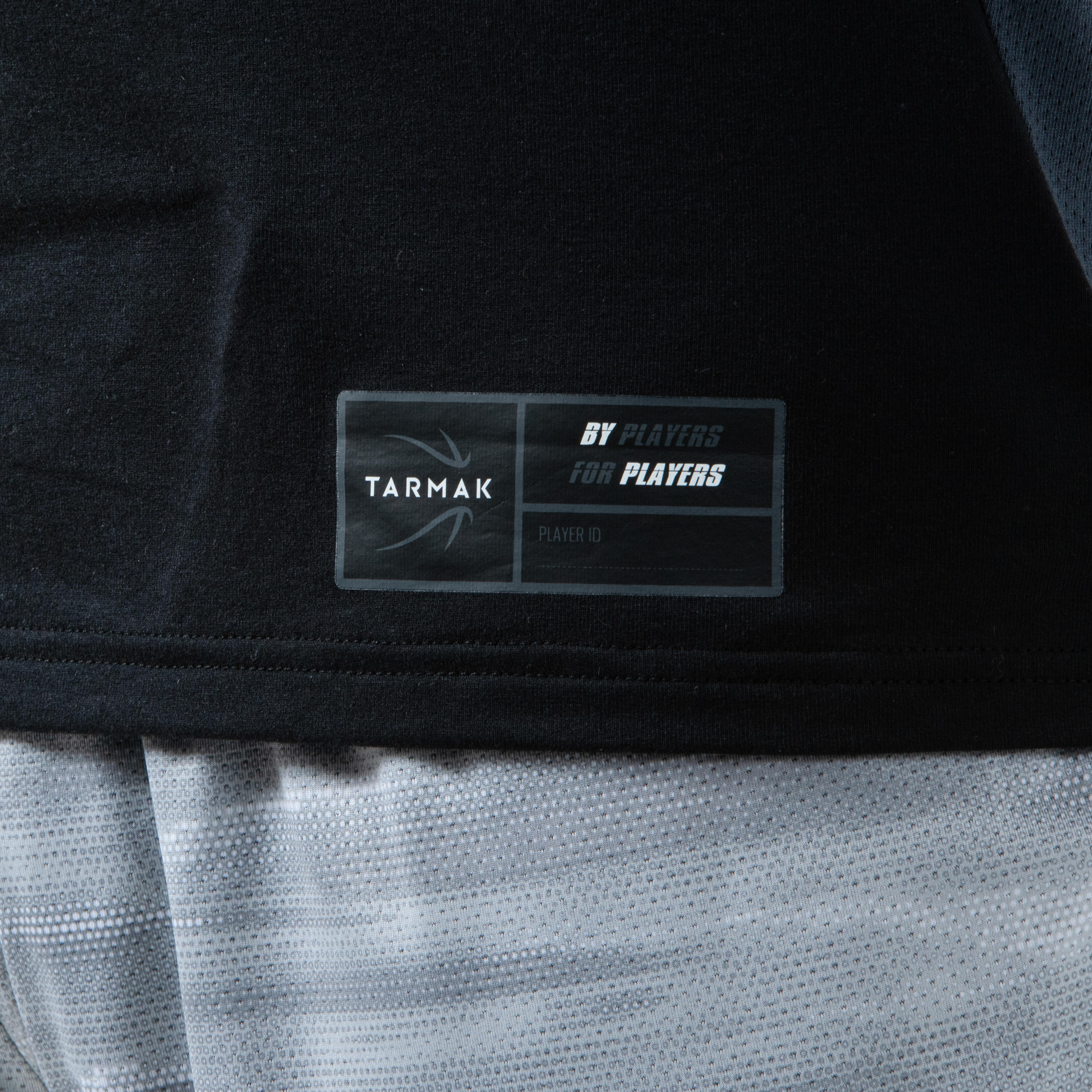 Basketball Long-Sleeved Hooded T-Shirt TS500LS - Black 2/6