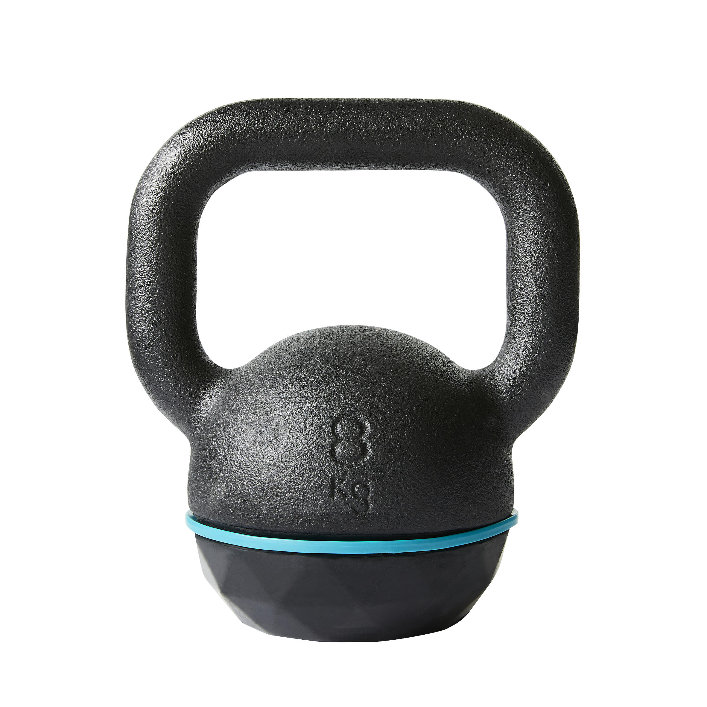 Cast Iron & Rubber Base Kettlebell - 8 kg 4/6