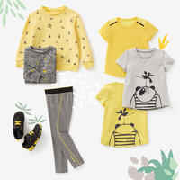 Kids' Baby Gym Sweatshirt Decatoons - Yellow Print