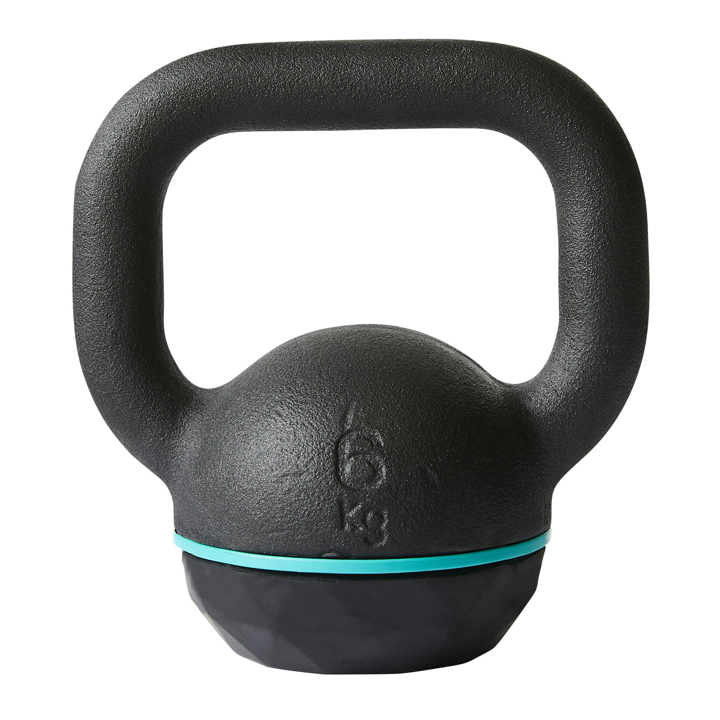 Gym Kettlebell 6 Kg Black Green -  5