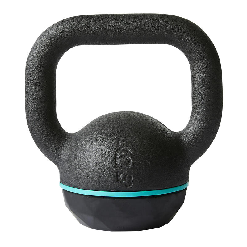 PRODUCTO OCASIÓN: Kettlebell Pesa Rusa 6kg. Domyos Cross Fitness Musculación