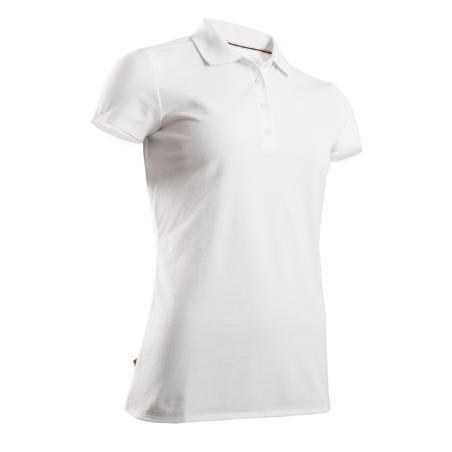 Polo De Golf Femme Blanc Decathlon