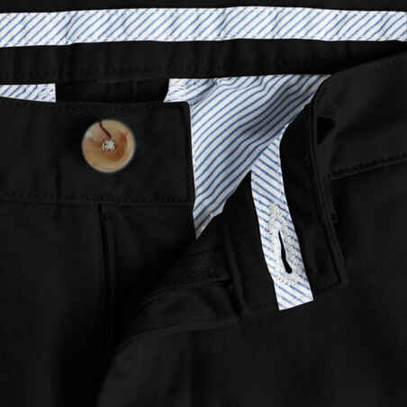 PANTALÓN GOLF HOMBRE - MW500 NEGRO