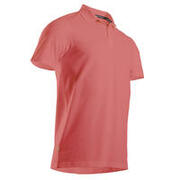 Men Golf Polo Shirt 500 Old Pink