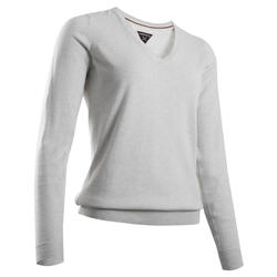 JERSEY DE GOLF MUJER GRIS CLARO