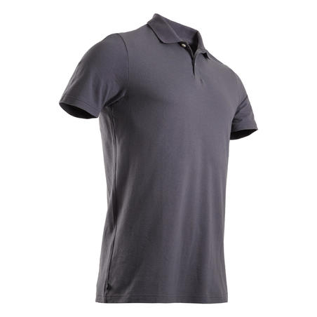 Polo de golf manches courtes homme MW100 Gris