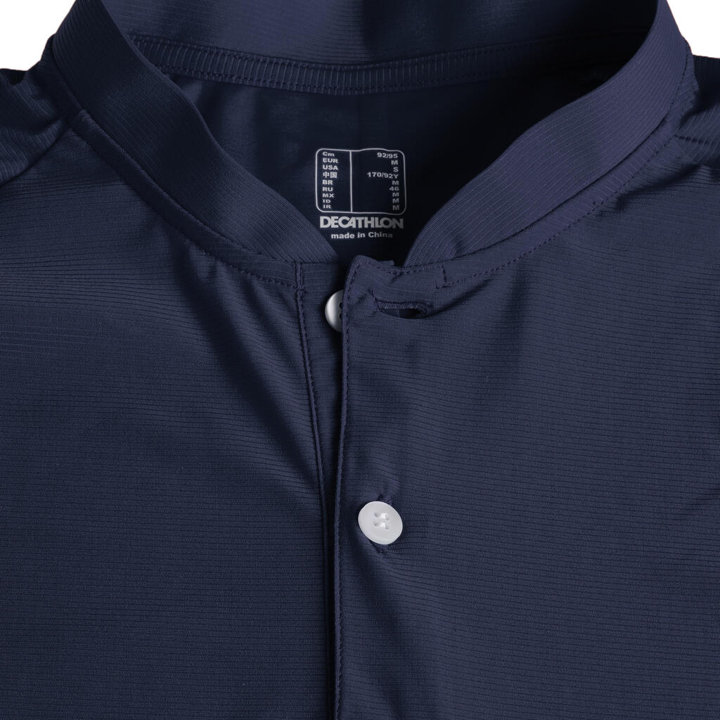Polera Piqué de golf manga corta Hombre - WW900 azul marino