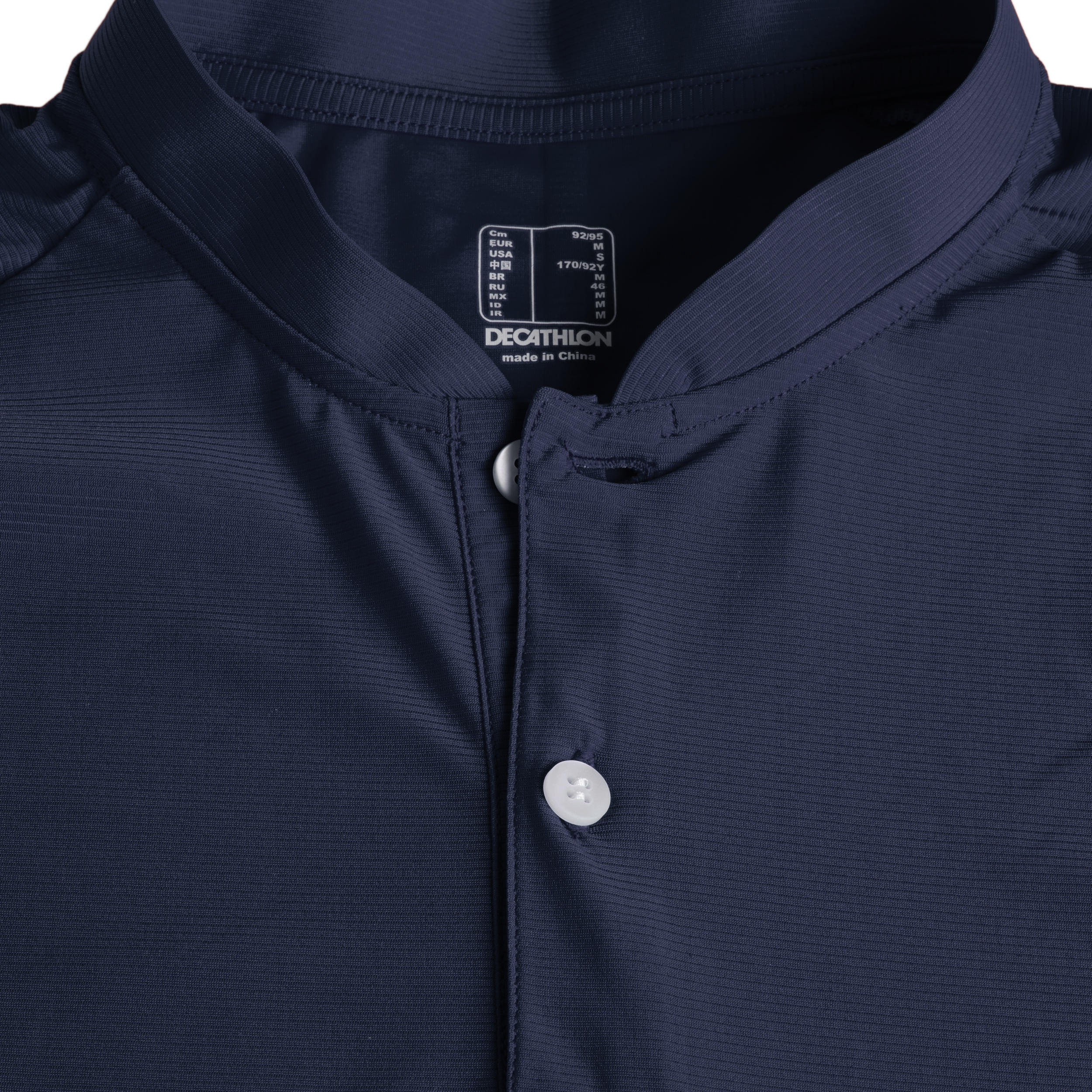 Men's golf short-sleeved polo shirt - WW900 navy blue 4/4