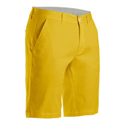 yellow golf shorts
