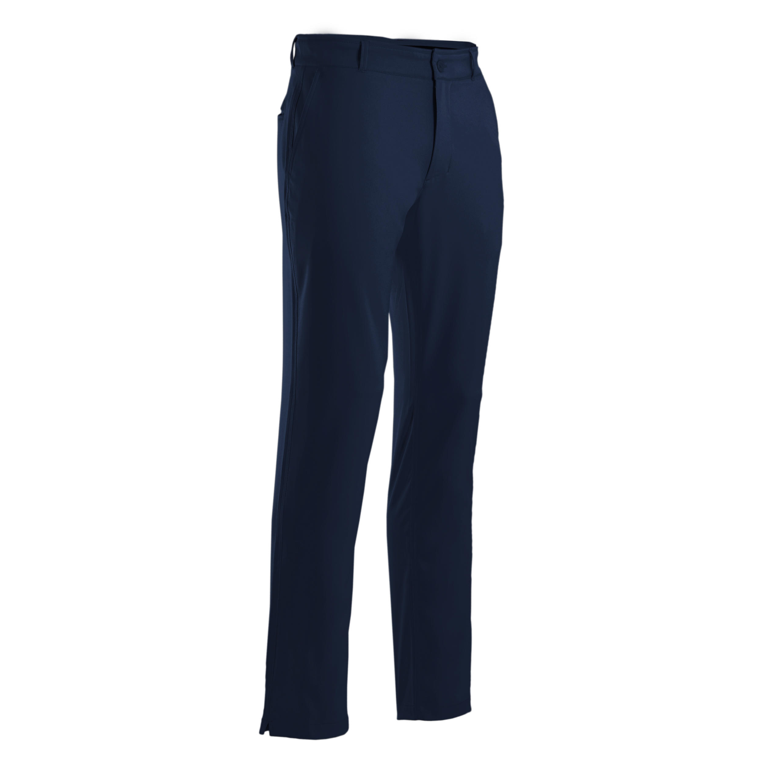Men's golf trousers WW500 navy blue 